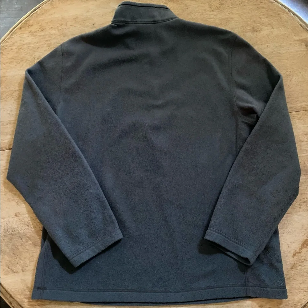 The North Face Men’s Sz L Dk‎ Gray TKA 100 Glacier 1/4 Zip Fleece Pullover